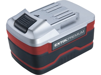 EXTOL PREMIUM baterie akumulátorová 18V, Li-ion, 3000mAh