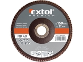 EXTOL PREMIUM kotouč lamelový šikmý korundový, P40, O 150mm