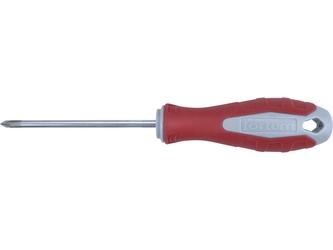FORTUM šroubovák křížový pozidriv, PZ 1x100mm, S2
