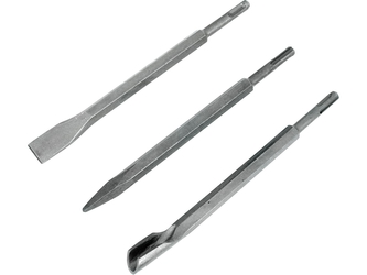 EXTOL CRAFT sekáče SDS PLUS, sada 3ks, 250mm