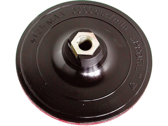 EXTOL CRAFT nosič brusných výseků - M14, suchý zip, O 125mm