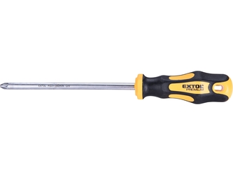 EXTOL PREMIUM šroubovák křížový pozidriv, PZ 3x150mm, CrV