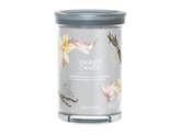 YANKEE CANDLE Smoked Vanilla & Cashmere svíčka 567g / 5 knotů (Signature tumbler velký )