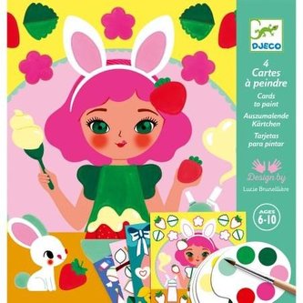 Djeco Omalovánky s vodovkami - Holčičí dobroty