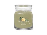YANKEE CANDLE Sage & Citrus svíčka 368g / 2 knoty (Signature střední)