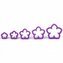 5- dílná sada vykrajovátek Petunia - Decora