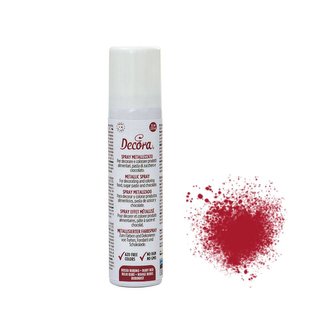 Sprej Ruby metalický 75ml - Decora