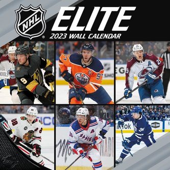 NHL Elite 2023 12x12 Wall Calendar