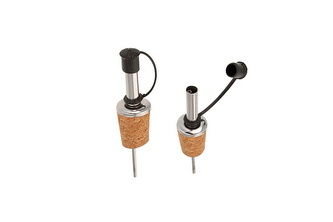 Uzávěr na lahve s korkem 2ks