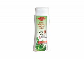 Čistící odličovací pleťové mléko ALOE VERA 255 ml