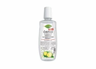 Čistící hygienický přípravek na ruce antibakteriální LEMONGRASS + LIMETKA 500 ml