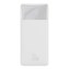 Baseus Bipow powerbanka s digitálním displejem 10000mAh 20W bílá