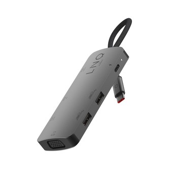 LINQ 7in1 USB-C 4K Triple Display PD Adapter