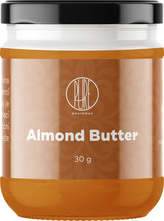 BrainMax Pure Almond Butter, 100% Mandlový krém, BIO, 30 g