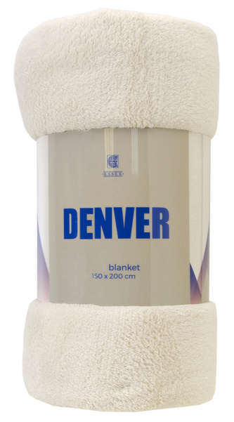 Deka z mikrovlákna DENVER krémová 150x200 cm Essex