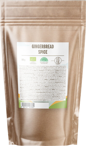 BrainMax Pure Gingerbread Spice, Perníkové koření, BIO, 100 g