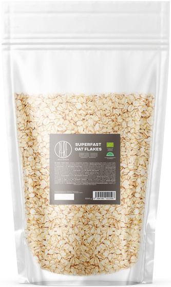 BrainMax Pure Superfast Ovesné Vločky BIO, 1kg