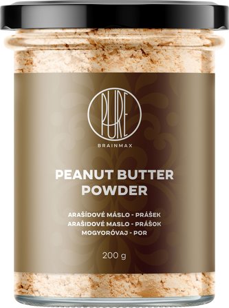 BrainMax Pure Arašídové máslo v prášku, 200g BrainMax Pure Arašídové máslo v prášku, 200g