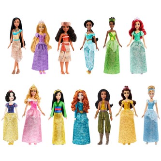 Disney princezny panenka princezna mix