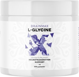 BrainMax Glycine, L-Glycin, 500 g