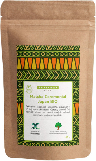 BrainMax Pure Matcha Ceremonial Japan BIO 100g BrainMax Pure Matcha Ceremonial Japan BIO 100g