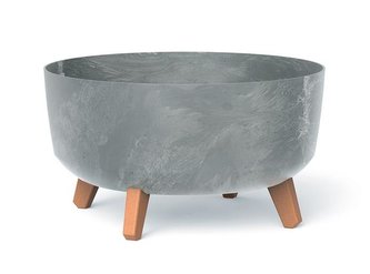 Květináč Prosperplast GRACIA LOW 38 cm beton effect Květináč Prosperplast GRACIA LOW 38 cm beton effect