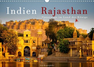Indien Rajasthan: Unterwegs im Land der Könige (Wandkalender 2023 DIN A3 quer)