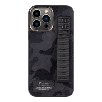 Tactical Camo Troop Kryt pro Apple iPhone 13 Pro Max černý