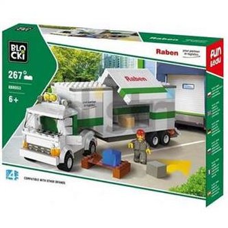 Klocki Blocki Raben Baza magazynowa 535 el.