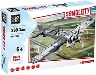 Klocki Blocki Samoloty 299 el.