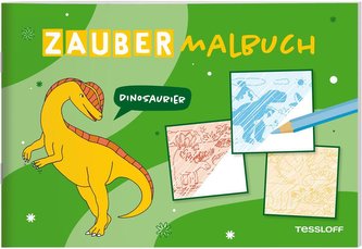 Zaubermalbuch. Dinosaurier