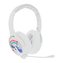 BuddyPhones Cosmos+, dětská bluetooth sluchátka s odnímatelným mikrofonem, bílá