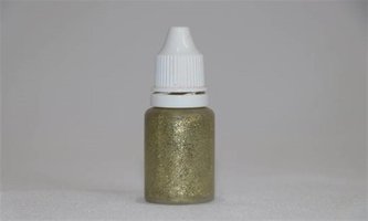 Gel na povrchy s glitry 15ml zlatá - Rolkem