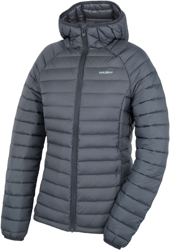 Dámská péřová bunda Dreeser L dk. grey - XL