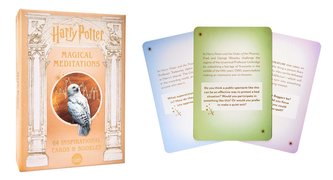 Harry Potter: Magical Meditations: 64 Inspirational Cards Based on the Wizarding World (Harry Potter Inspiration, Gifts for Harr