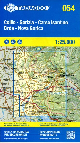 Collio- Brda Gorizia - Carso Isntino 1:25 000