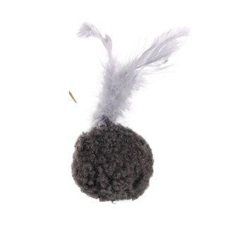 Šustící míček pro kočky s catnipem Flamingo-Bílá