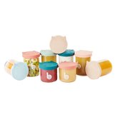 Skleněné misky s víčky ISY BOWLS 6x 250ml + 3x 120ml