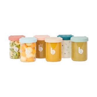 Skleněné misky s víčky ISY BOWLS 6x 250ml