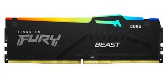 DIMM DDR5 32GB 6000MT/s CL36 (Kit of 2) KINGSTON FURY Beast RGB EXPO