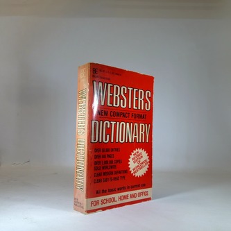 Websters new compact format Dictionary