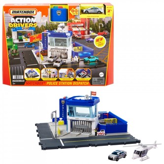 Hrací sada Policejní stanice Matchbox Hrací sada Policejní stanice Matchbox