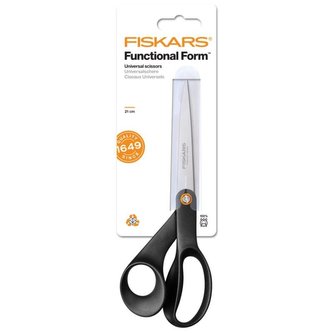 Nůžky, 21 cm, FISKARS "Avanti", černé Nůžky, 21 cm, FISKARS "Avanti", černé