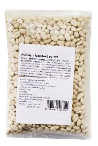 Arašídy v jogurtové polevě 1kg