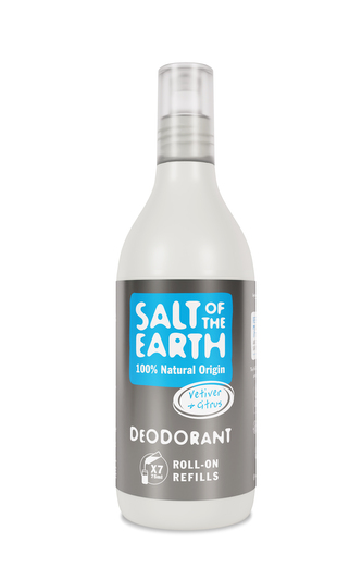 Salt Of The Earth Náhradní náplň do přírodního kuličkového deodorantu Vetiver & Citrus (Deo Roll-on Refills) 525 ml man