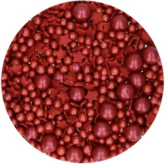 Cukrové zdobení Bordeaux mix