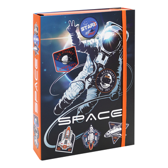 Box na sešity A4 Jumbo MaXi - Space