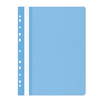 Skoroszyt A4 PP wpinany jasnoniebieski (25szt)