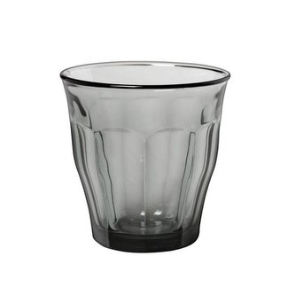 sklen. 250ml, 6ks-Kouř, PICARDIE, d8,7x9cm, DURALEX