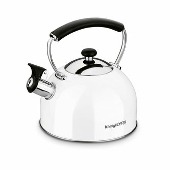 čajník 2,3l MORENA bílý, KönigsHoffer indukce, víčko, NR